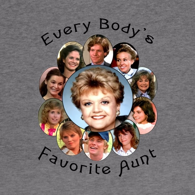 Everybody's Favorite Aunt Jessica Fletcher Angela Lansbury Vintage by Hoang Bich